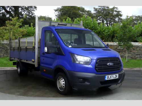 Ford Transit  TDCI 130ps DROPSIDE L4 HIGH SIDED ALLOY BODY WITH 