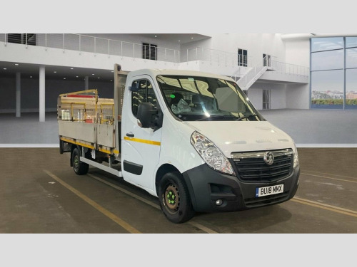 Vauxhall Movano  DROPSIDE L3 LWB With Tail Lift Cdti Bi Turbo 130 P