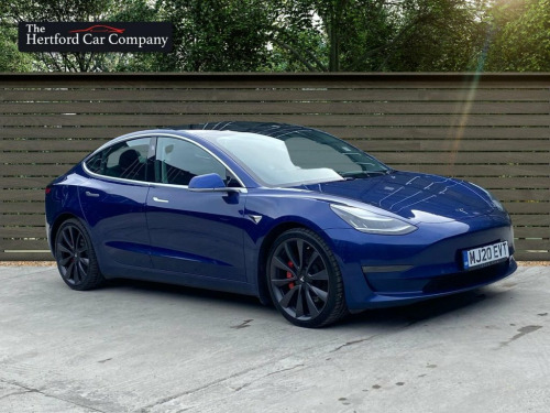 Tesla Model 3  PERFORMANCE AWD 4d 483 BHP FINANCE AVAILABLE ZERO 