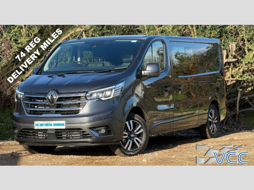 Renault Trafic  55 MILES! Extra Sport Blue LL30 Crew Van LWB Euro 