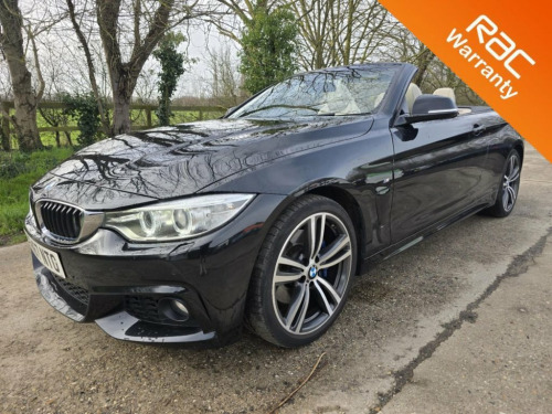 BMW 4 Series  2.0 420d M Sport Convertible 2dr Diesel Auto Euro  