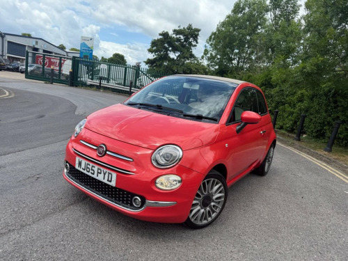 Fiat 500C  1.2 Lounge Convertible 2dr Petrol Manual Euro 6 (s