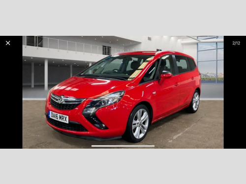 Vauxhall Zafira Tourer  1.4i Turbo SRi MPV 5dr Petrol Auto Euro 6 (140 ps)