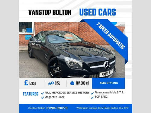 Mercedes-Benz SL-Class SL350 3.5 SL350 2d 306 BHP FINANCE AVAILABLE TODAY