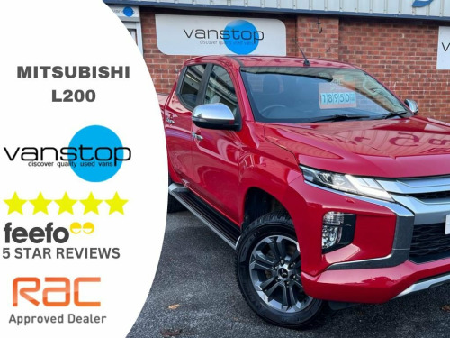 Mitsubishi L200  DI-D WARRIOR DCB 148 BHP FINANCE AVAILABLE TODAY