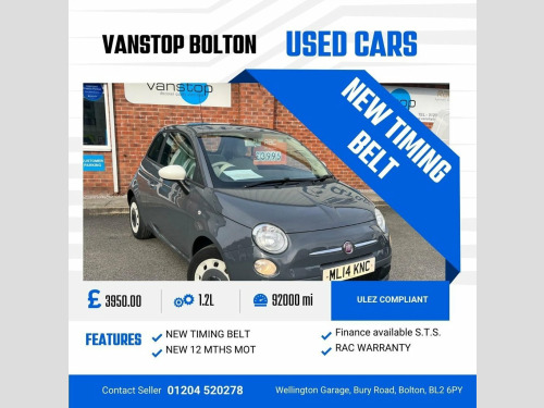 Fiat 500  1.2 COLOUR THERAPY 3d 69 BHP FINANCE AVAILABLE TOD