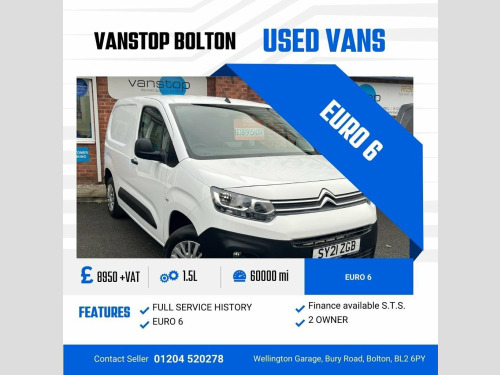 Citroen Berlingo  1.5 BlueHDi 650 Enterprise M Panel Van 5dr Diesel 