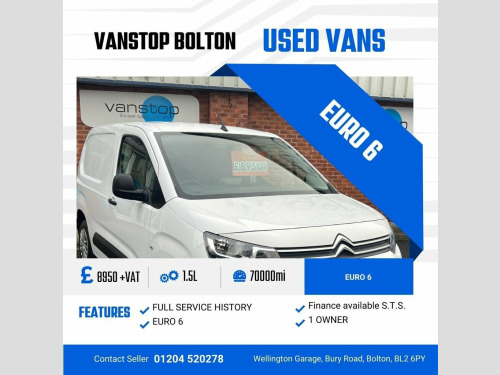 Citroen Berlingo  1.5 BlueHDi 650 Enterprise M Pro Panel Van 5dr Die