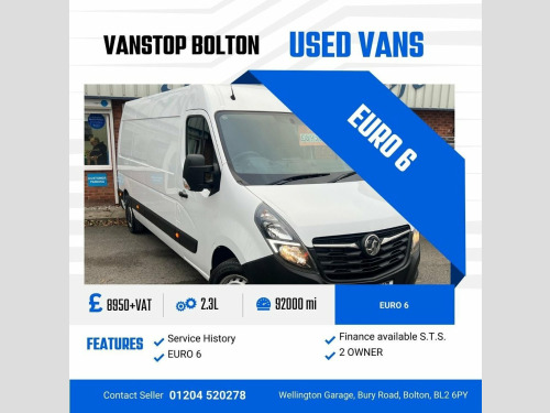 Vauxhall Movano  2.3 CDTi 3500 BiTurbo Edition Panel Van 5dr Diesel