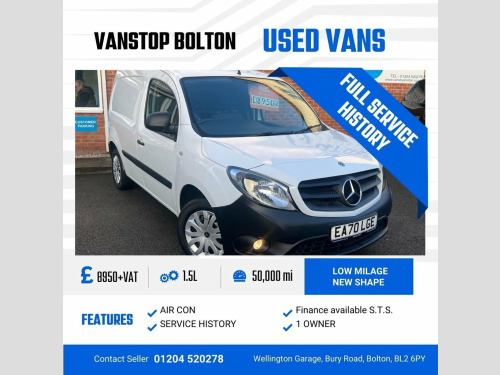 Mercedes-Benz Citan  1.5 109 CDI Pure Panel Van 5dr Diesel Manual L2 Eu