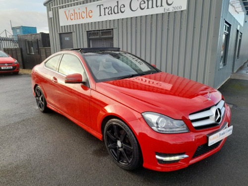 Mercedes-Benz C-Class C180 1.6 C180 AMG Sport Edition Coupe 2dr Petrol G-Tron