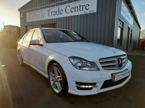 Mercedes-Benz C-Class C180 1.6 C180 BlueEfficiency AMG Sport Saloon 4dr Petro