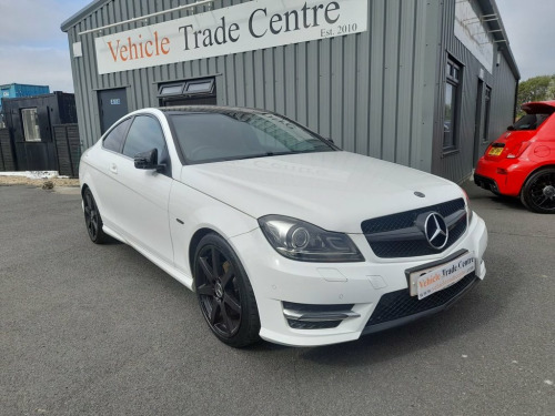 Mercedes-Benz C-Class C180 1.6 C180 AMG Sport Edition Coupe 2dr Petrol G-Tron