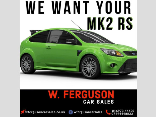 Ford WANTED  MK2/MK3 FOCUS RS AND RS500 WANTED - TOP PRICES PAI