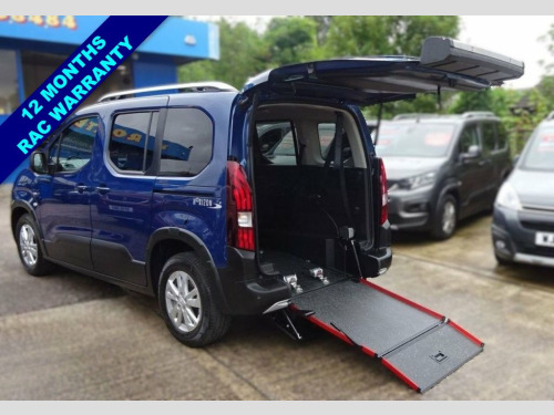 Peugeot Rifter  1.5 HORIZON RE 5d 101 BHP WHEELCHAIR ACCESS WAV