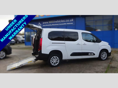 Citroen Berlingo  1.2 PureTech Feel XL Petrol WHEELCHAIR ACCES WAV