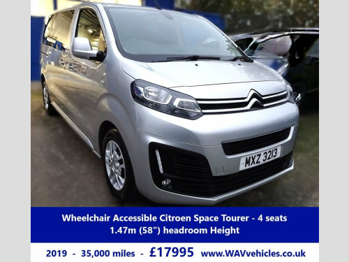 Citroen SpaceTourer  1.6 BlueHDi WHEELCHAIR ACCESS WAV