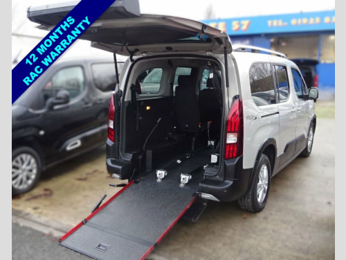 Peugeot Rifter  1.2l 5d  AUTO  129 BHP WHEELCHAIR ACCESS WAV