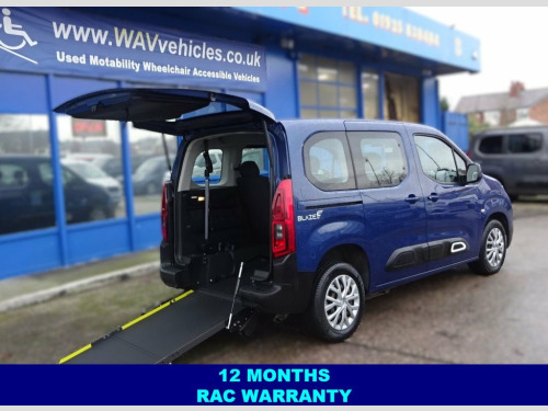 Citroen Berlingo  1.5 BlueHDi Feel AUTO WHEELCHAIR ACCESS WAV