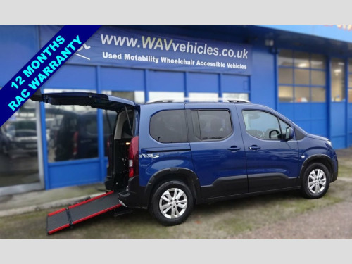 Peugeot Rifter  1.5 BlueHDi Allure AUTO WHEELCHAIR ACCESS WAV