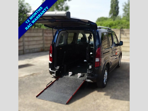 Peugeot Rifter  1.5l 5d  AUTO  129 BHP WHEELCHAIR ACCESS WAV