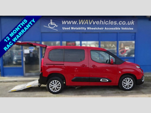 Citroen Berlingo  1.5 BlueHDi AUTO WHEELCHAIR ACCESS WAV