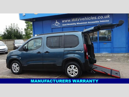 Peugeot Rifter  1.5l 5d WHEELCHAIR ACCESS WAV