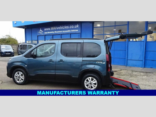 Peugeot Rifter  1.5L WHEELCHAIR ACCESS WAV 