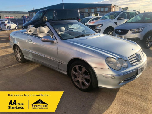 Mercedes-Benz CLK CLK320 3.2 CLK320 Elegance Cabriolet 2dr Petrol Automatic