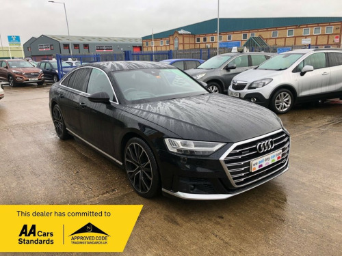 Audi A8  3.0 TDI V6 50 S line Saloon 4dr Diesel Tiptronic q 