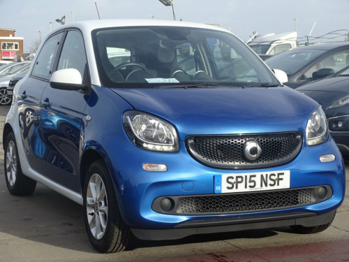Smart forfour  1.0 PASSION 5d 71 BHP 0 TAX FOR YEAR