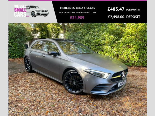 Mercedes-Benz A-Class  2.0 A 250 EXCLUSIVE EDITION PLUS 5d 222 BHP 19S MA