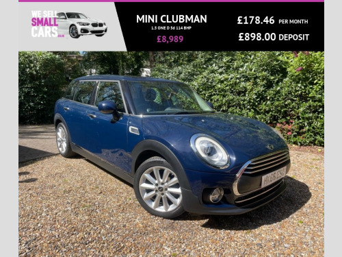 MINI Clubman  1.5 ONE D 5d 114 BHP FACTORT NAV BLUETOOTH FULL LE