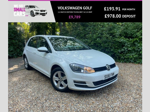 Volkswagen Golf  1.4 MATCH EDITION TSI DSG BMT 5d 124 BHP 3 OWNERS 