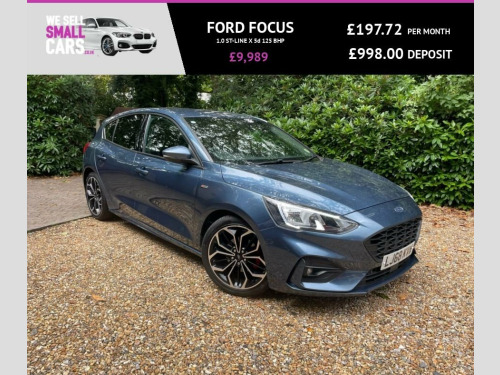 Ford Focus  1.0 ST-LINE X 5d 125 BHP FACTORY BLUETOOTH DAB SER