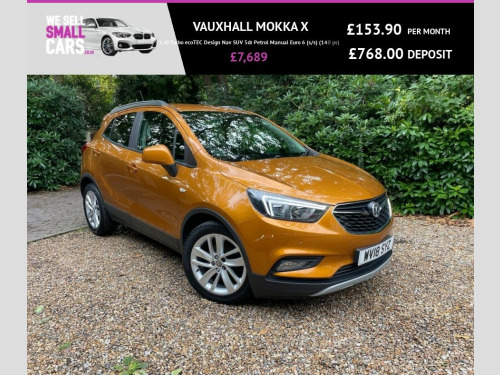 Vauxhall Mokka X  1.4i Turbo ecoTEC Design Nav SUV 5dr Petrol Manual