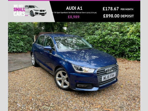 Audi A1  1.6 TDI Sport Sportback 5dr Diesel Manual Euro 6 (