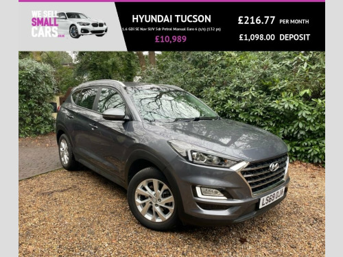 Hyundai Tucson  1.6 GDi SE Nav SUV 5dr Petrol Manual Euro 6 (s/s) 