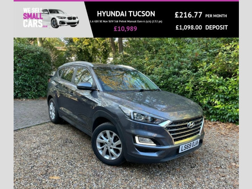 Hyundai Tucson  1.6 GDi SE Nav SUV 5dr Petrol Manual Euro 6 (s/s) 