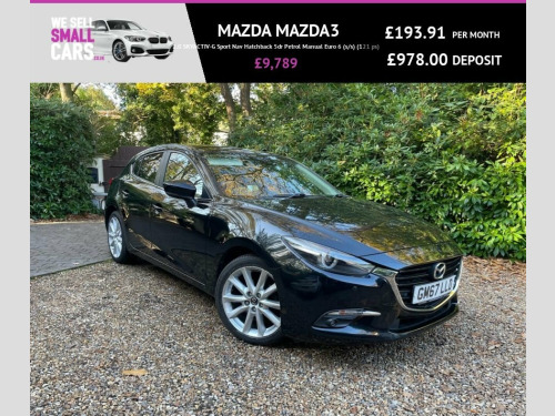 Mazda Mazda3  2.0 SKYACTIV-G Sport Nav Hatchback 5dr Petrol Manu