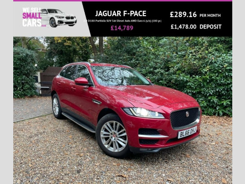 Jaguar F-PACE  2.0 D180 Portfolio SUV 5dr Diesel Auto AWD Euro 6 