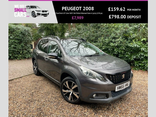 Peugeot 2008 Crossover  1.2 PureTech GT Line SUV 5dr Petrol Manual Euro 6 