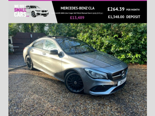 Mercedes-Benz CLA  1.6 CLA180 AMG Line Coupe 4dr Petrol Manual Euro 6