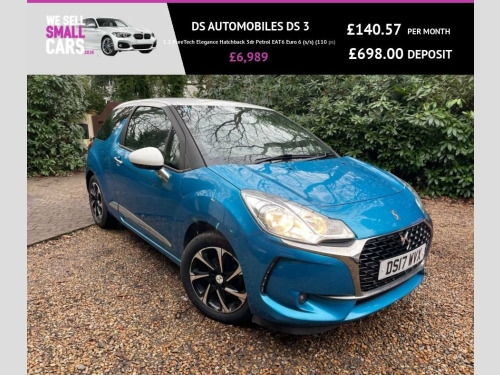 DS DS 3  1.2 PureTech Elegance Hatchback 3dr Petrol EAT6 Eu