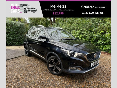 MG ZS  1.0 T-GDI Exclusive SUV 5dr Petrol Auto Euro 6 (11