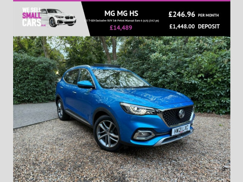 MG MG HS  1.5 T-GDI Exclusive SUV 5dr Petrol Manual Euro 6 (