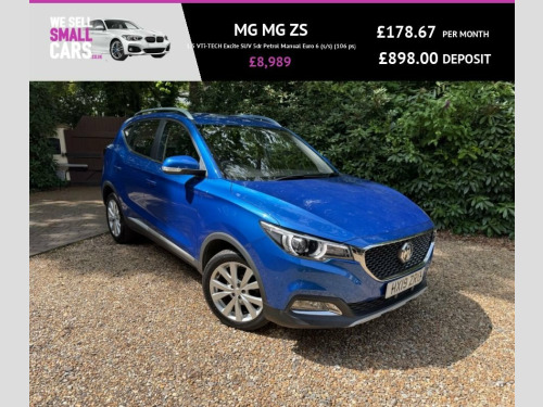 MG ZS  1.5 VTi-TECH Excite SUV 5dr Petrol Manual Euro 6 (