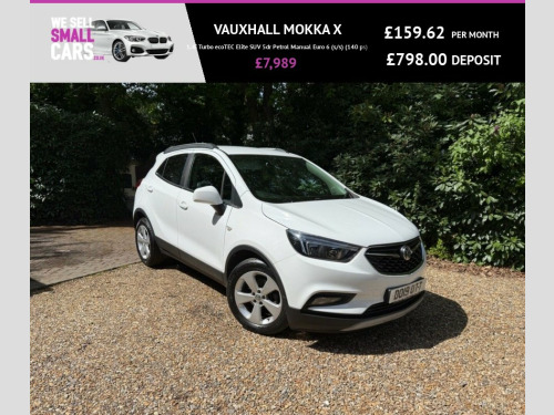 Vauxhall Mokka X  1.4i Turbo ecoTEC Elite SUV 5dr Petrol Manual Euro