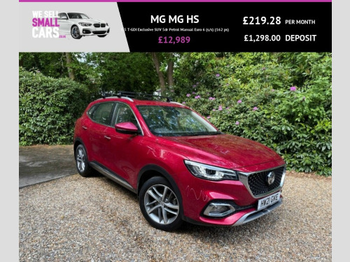 MG MG HS  1.5 T-GDI Exclusive SUV 5dr Petrol Manual Euro 6 (
