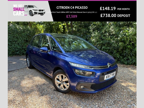 Citroen C4 Picasso  1.2 PureTech Touch Edition MPV 5dr Petrol Manual E